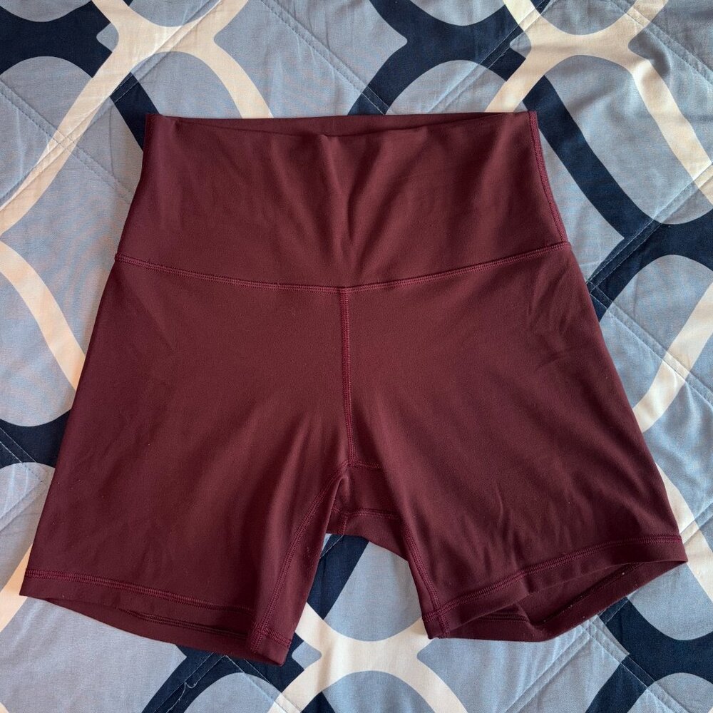 Lululemon Align Short 6" Red Merlot